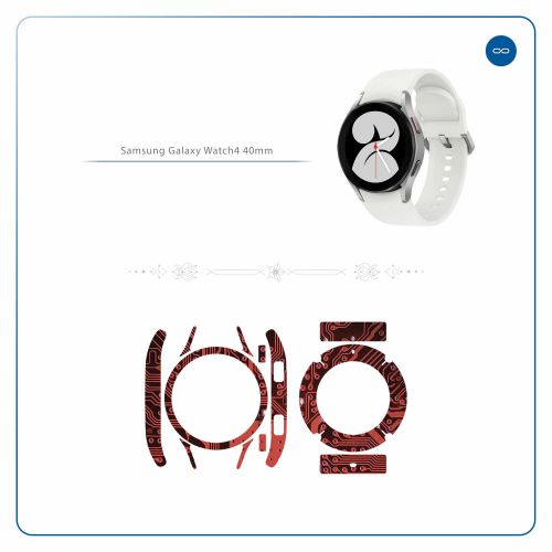 Samsung_Watch4 40mm_Red_Printed_Circuit_Board_2